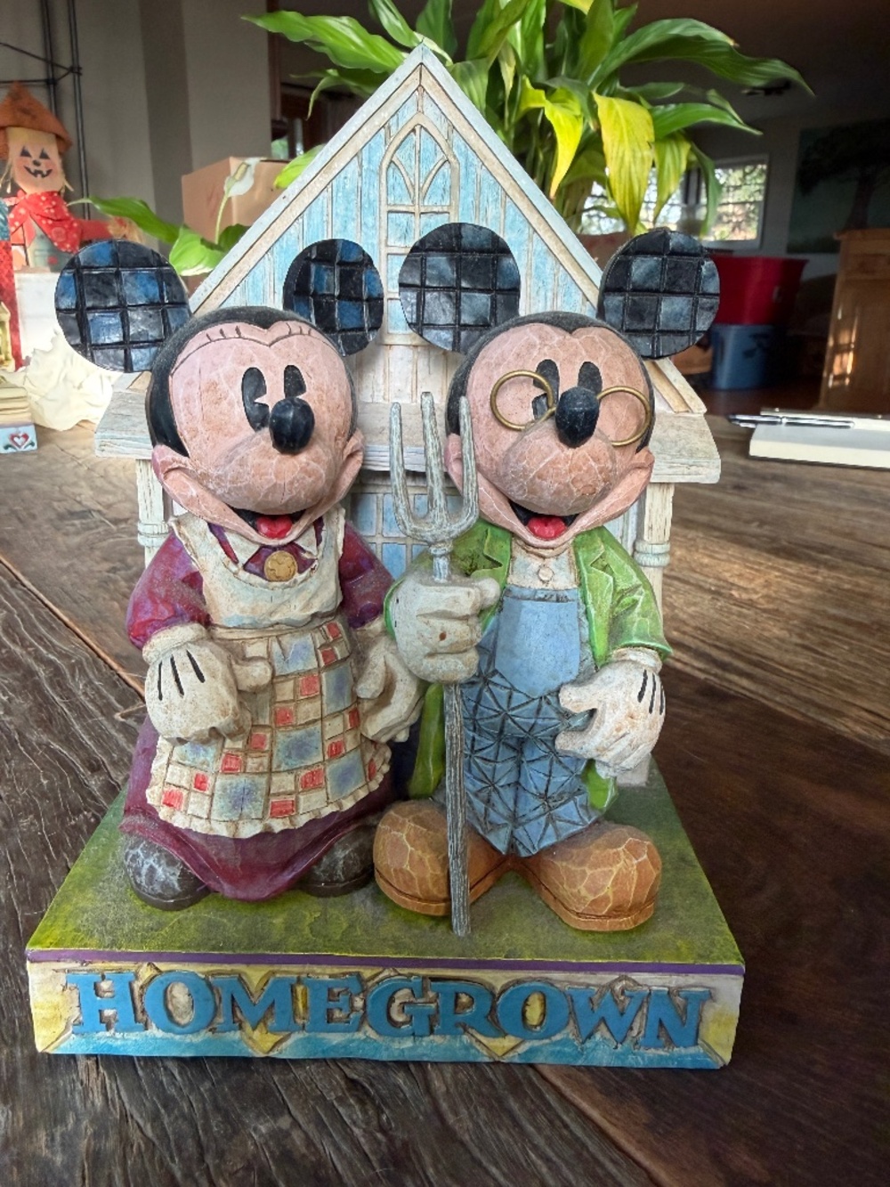 Disney Traditions Jim Shore 'Homegrown' Mickey & Minnie Mouse Figurine #4006882